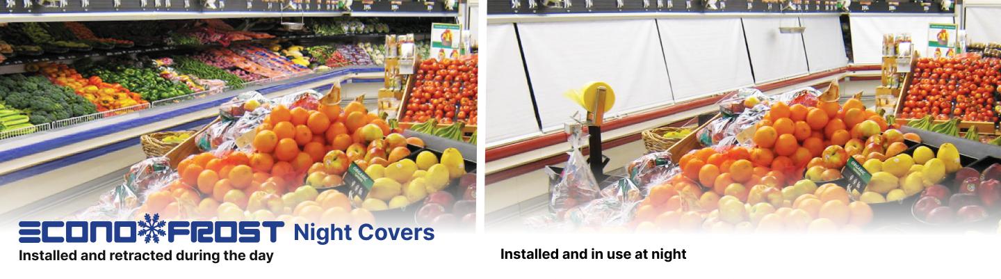 Open Refrigerated Display Cases